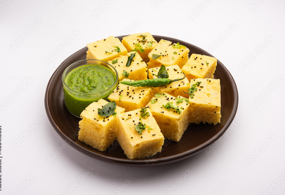 gujarati snack khaman dhokla