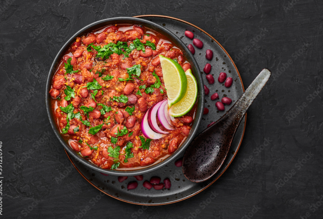 rajma masala curry red kidney bean dal is indian cuisine vegetarian dish