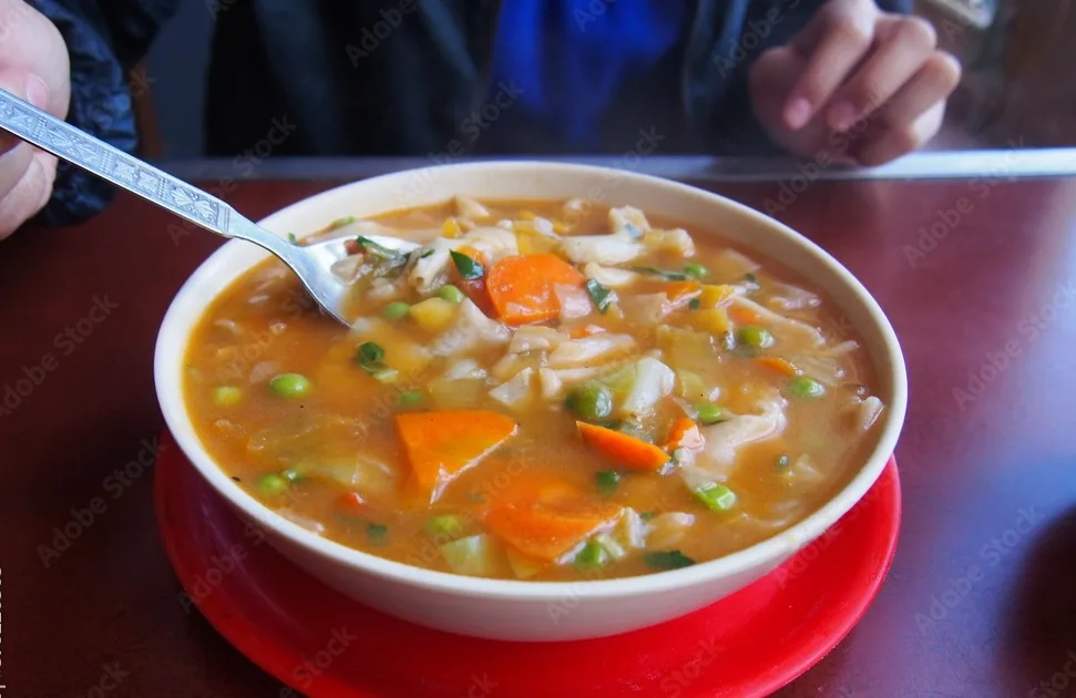 thukpa is a very common noodle soup in tibetan cuisine leh ladakh jammu and kashmir