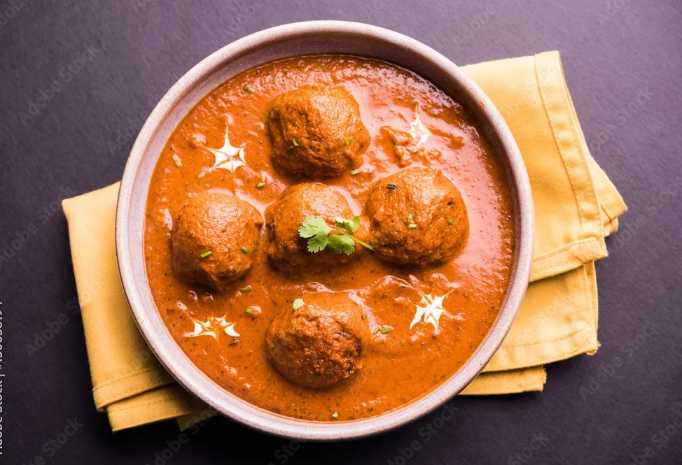 upvas malai kofta classic north indian dish. vegetarian