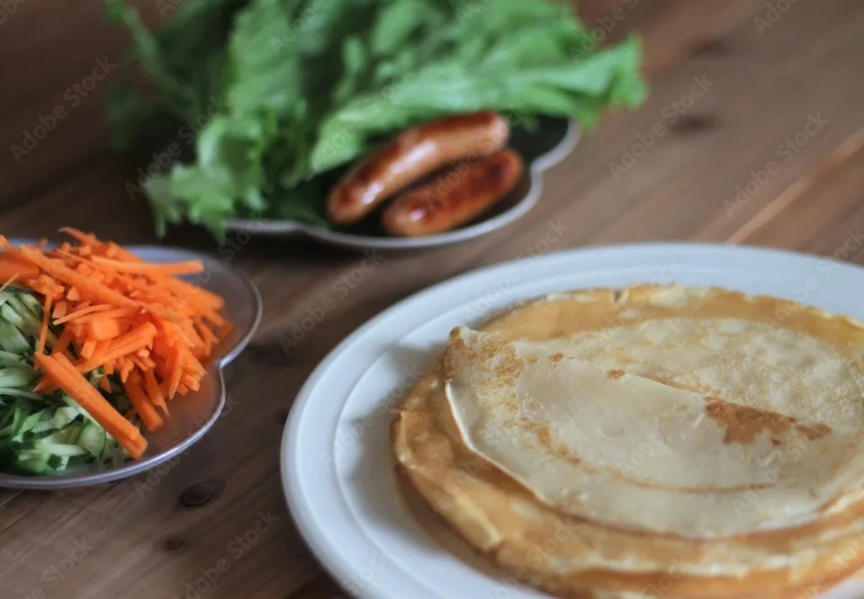 ghavan rice flour crepe