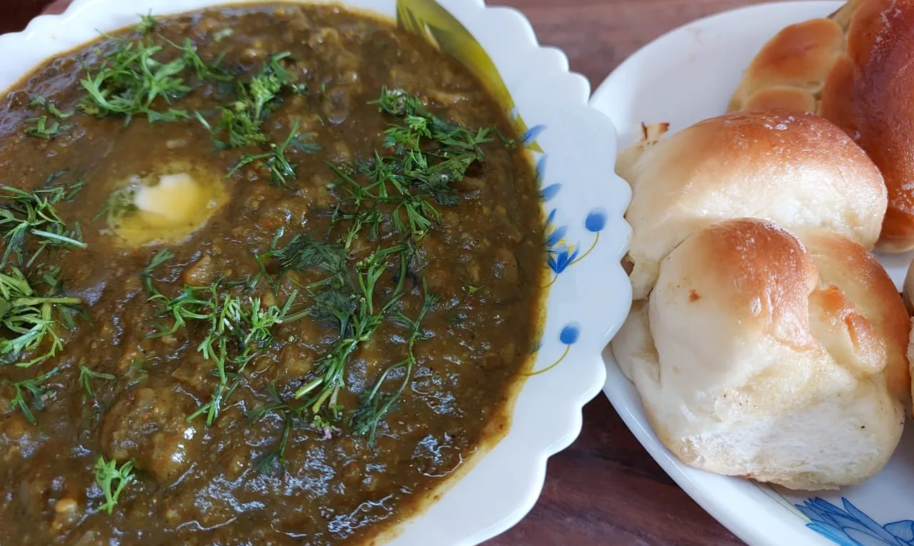 hara pav bhaji