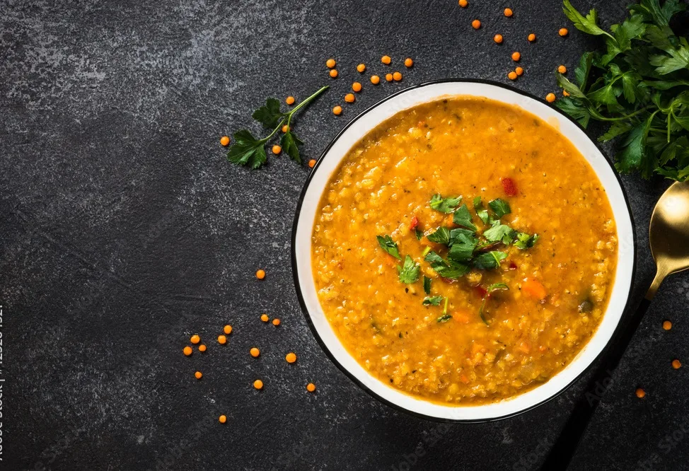 lentil soup with vegetables