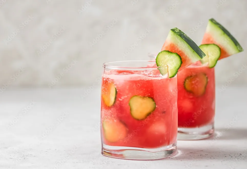 summer watermelon cooler drink