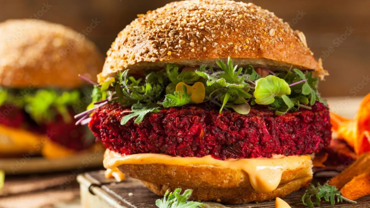 Delicious Beetroot Chickpea Burger Recipe - A Vibrant Vegetarian Twist!