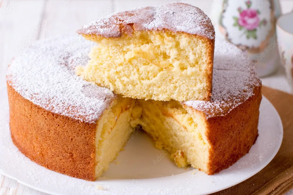 vanilla sponge cake