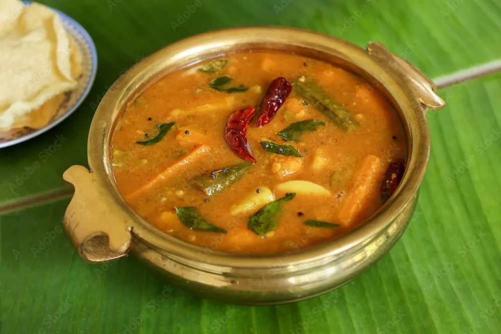 South Indian Mullangi Sambar