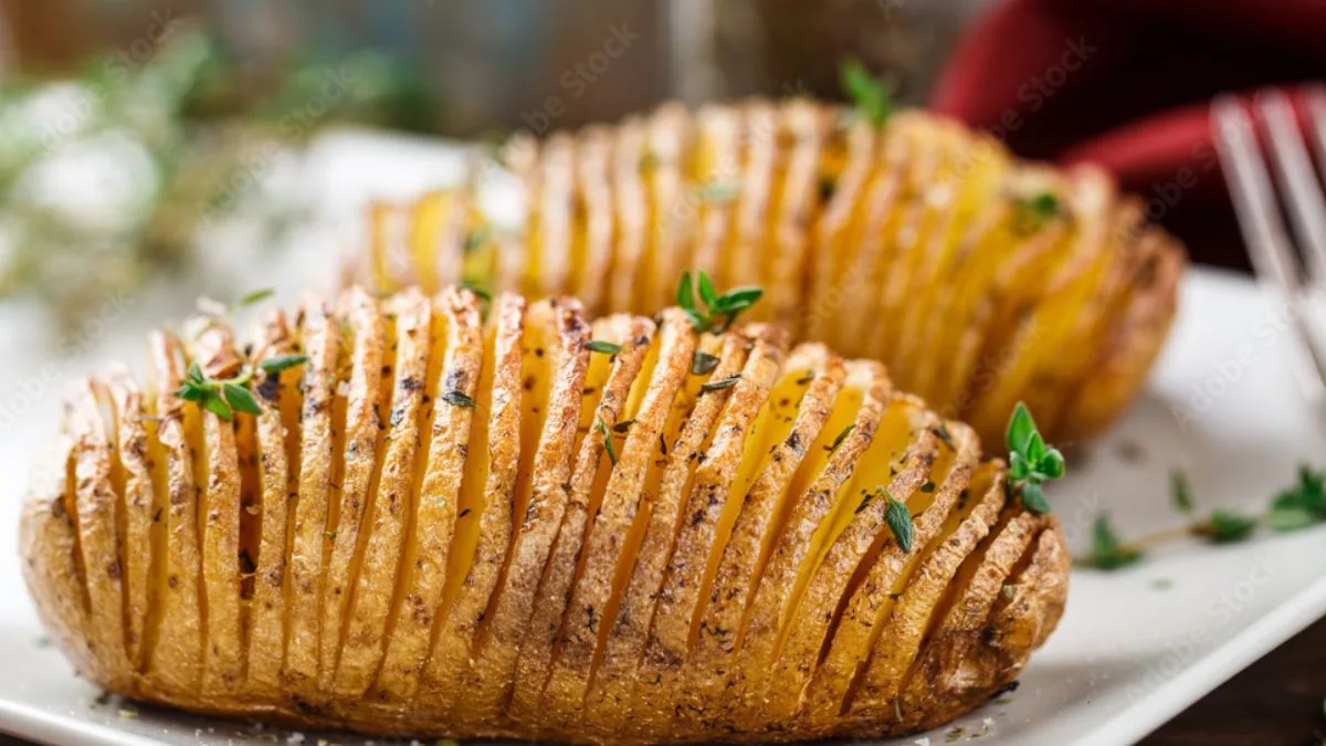 Hasselback Potatoes