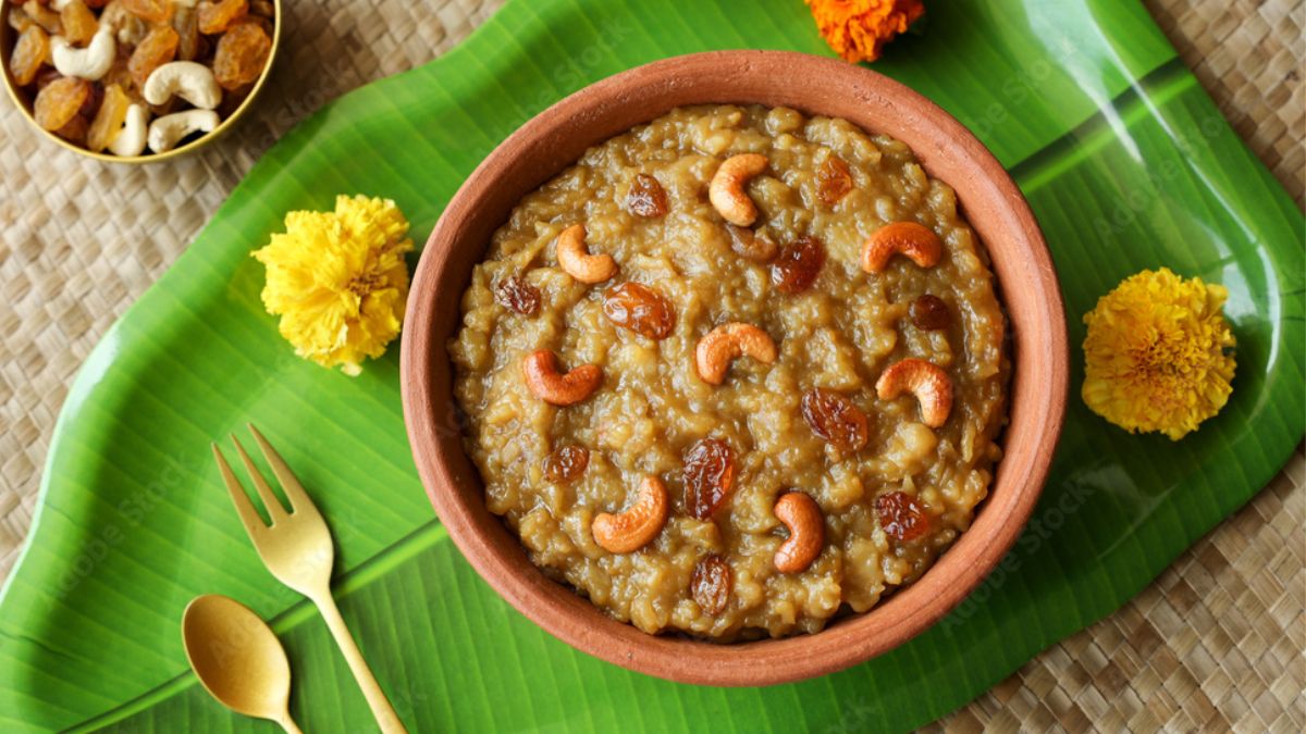 Authentic Sakkarai Pongal