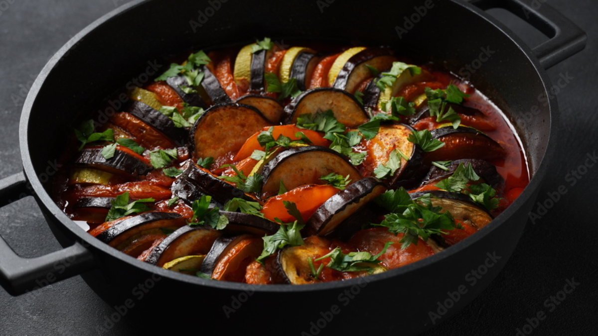 Vibrant Layered Ratatouille