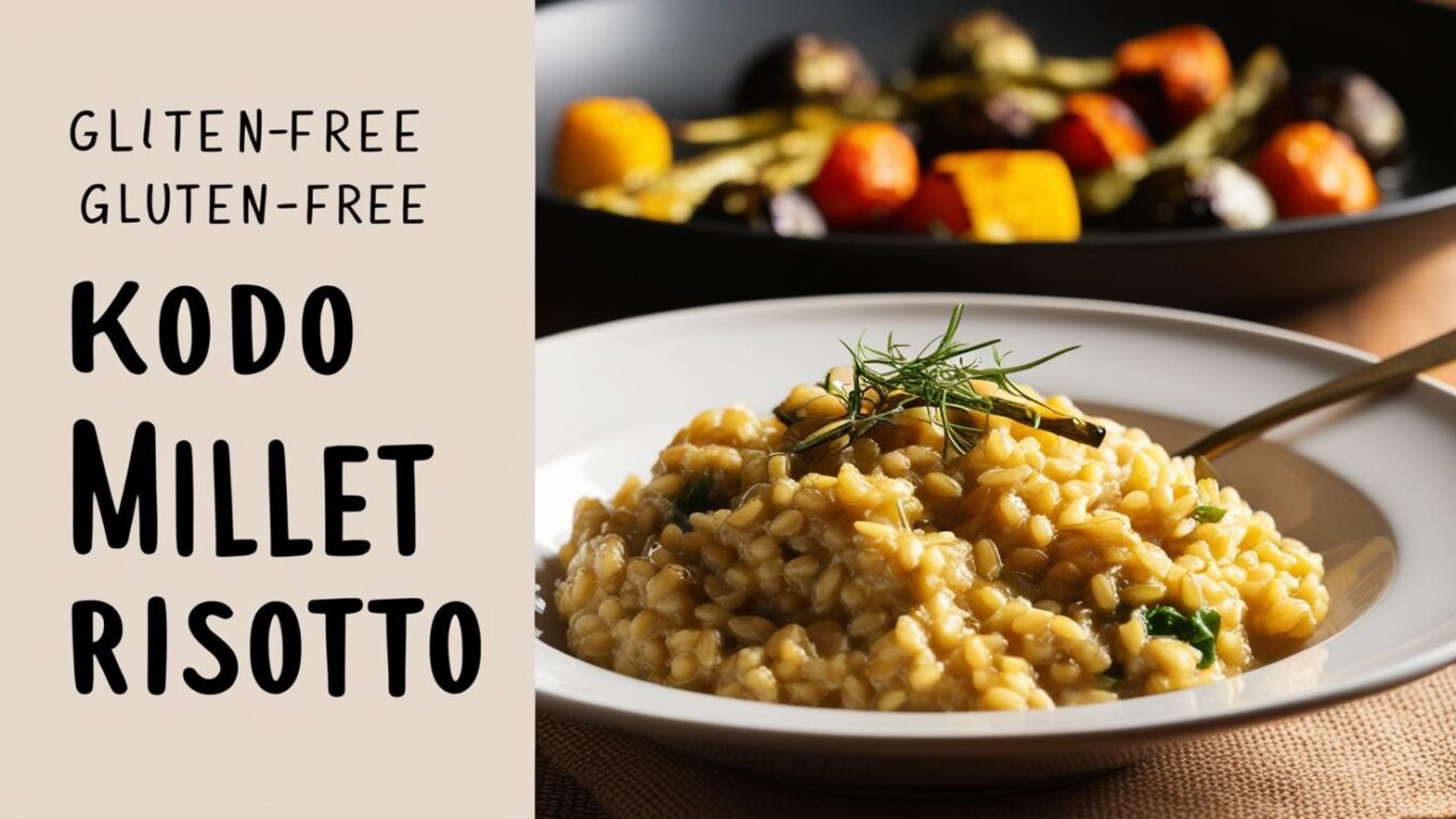 Kodo Millet Risotto Recipe_ Gluten-Free Italian Rice Dish with Roasted Vegetables