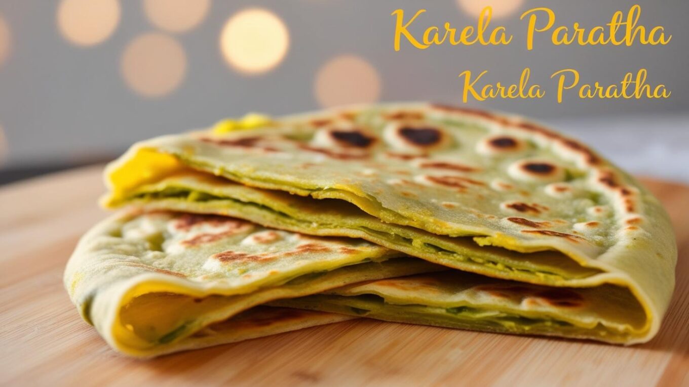 Bitter Gourd Paratha, also known as Karela Paratha, is a unique and flavourful Indian flatbread that incorporates the bitterness of bitter gourd (karela) into a deliciously spiced paratha.