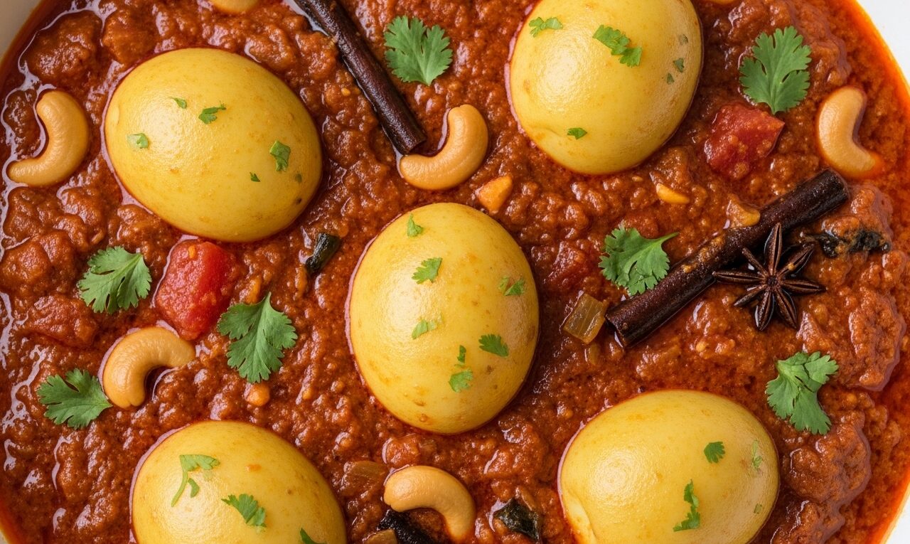 Vegetarian "Egg" Curry: Authentic Aloo ke Ande RecipeAloo ke Ande
