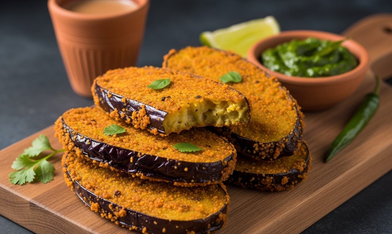 Golden Glory: Beguni - The Crispy Bengali Eggplant Fritter 